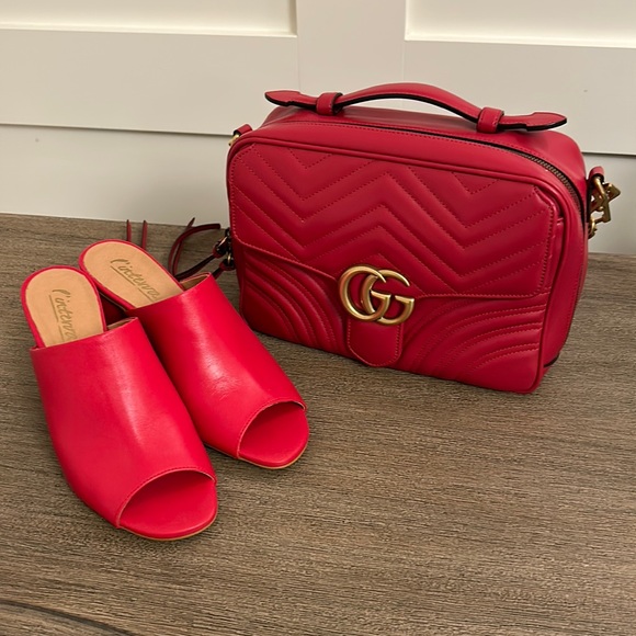 L’Intervalle Red sandals ladies 39 - Picture 14 of 16